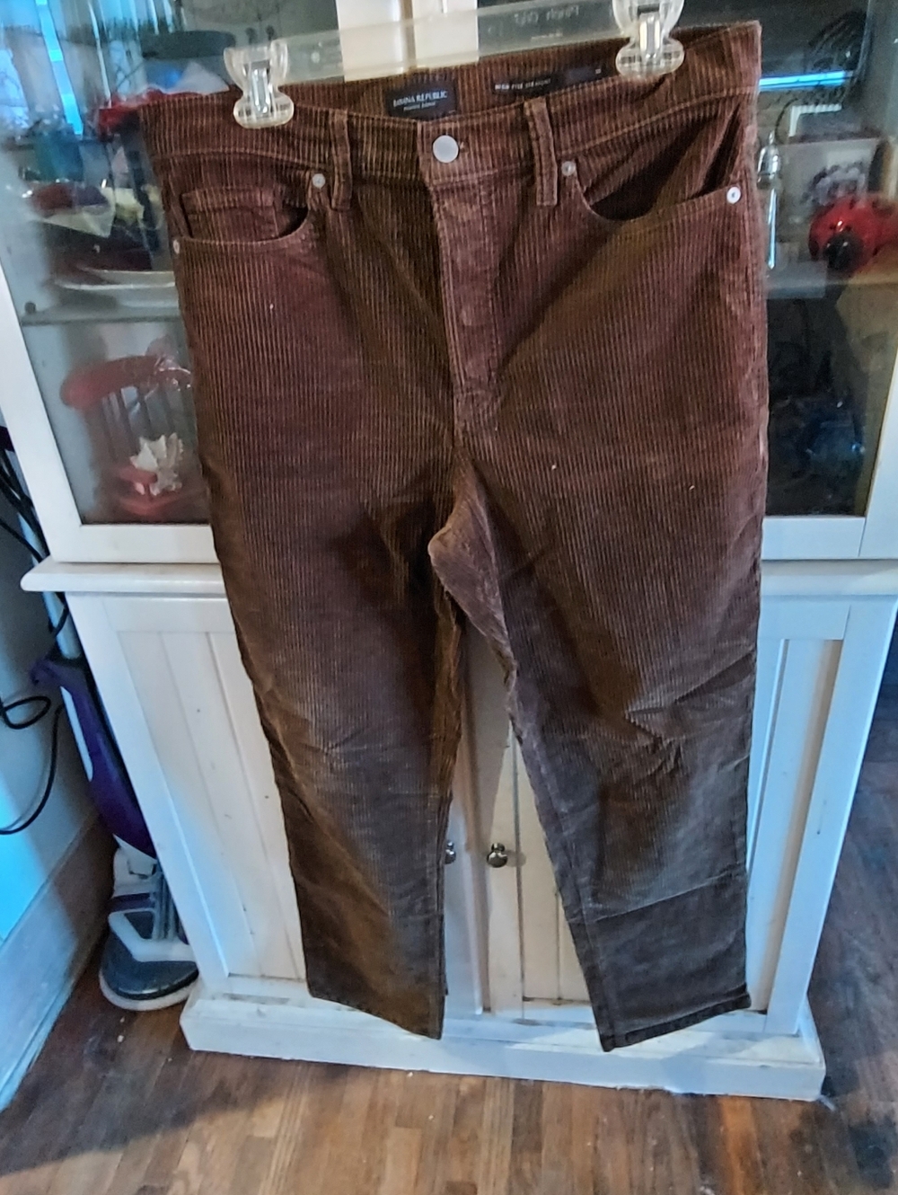 Banna Republic Chocolate Brown Corduroy Pants